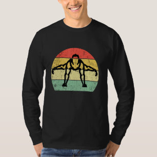 Camiseta calisthenics el peso corporal baja las barras de a