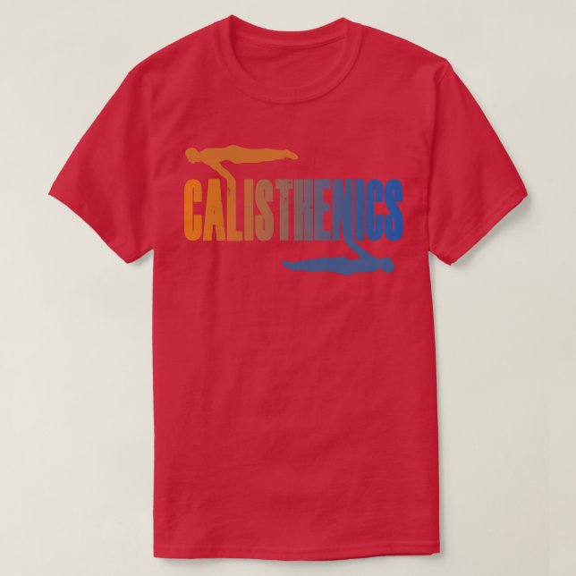 Camiseta Calisthenics Street Workout Gymnastics Fitness 11 (Diseño del anverso)