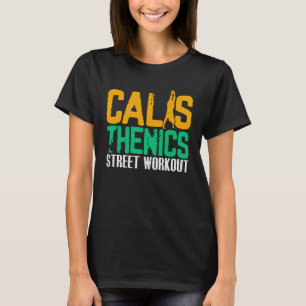 Camiseta Calisthenics Street Workout Handstand Gym Fitness