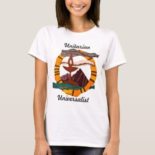 Camiseta Cáliz de UUSS, universalista unitario, UU,