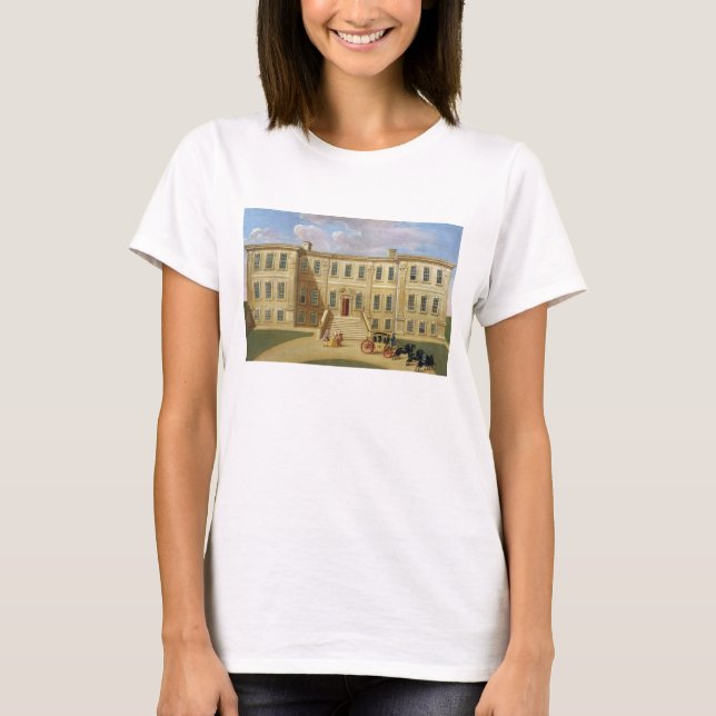 Camiseta Calke Hall, Derbyshire, asiento de Sir Henry Harp (Anverso)