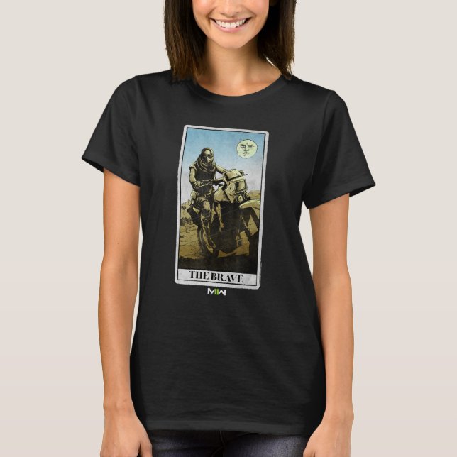 Camiseta Call of Duty Modern Warfare 2 The Brave Desert Bik (Anverso)