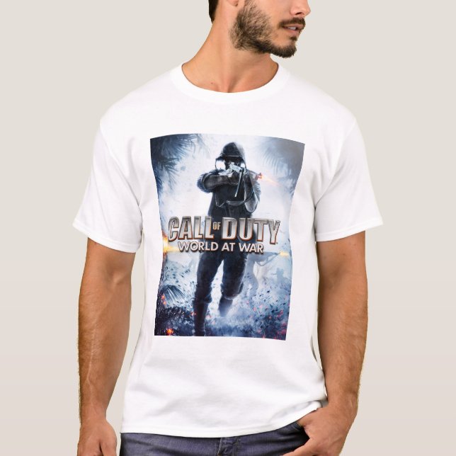 Camiseta Call of Duty World at War cover  (Anverso)