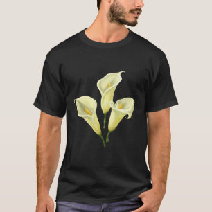 Camiseta Calla Lilies Flor Flor Flor Agua Primavera