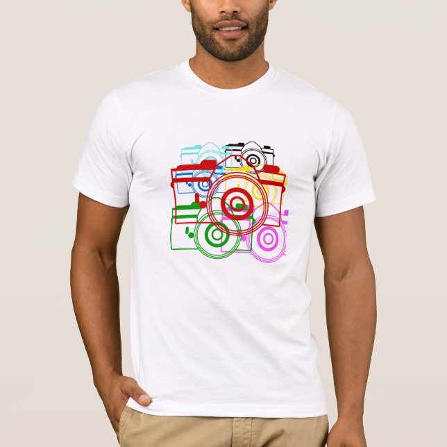 Camiseta ¡CALLADOR! Hip retro Bella Canvas Tee (Anverso)