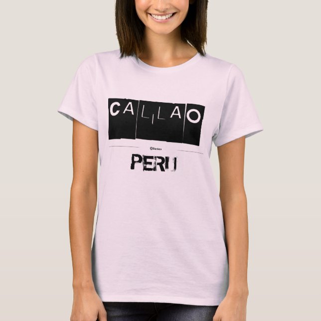Camiseta Callao, PERU (Anverso)