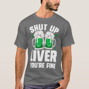 Camiseta Cállate El Hígado Tu Fina Día De Los Patrocinadore