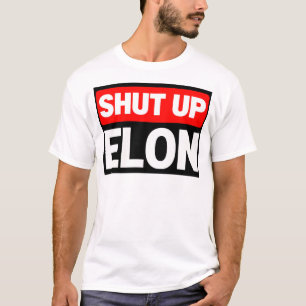 Camiseta Cállate Elon Tesla Club - Decal Del Pegatina Del P