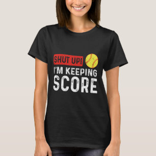 Camiseta Cállate Estoy Contando Puntuación Divertido Softll