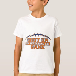 Camiseta ¡CÁLLATE! Estoy Viendo El Partido Naranja Y Azul F