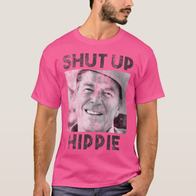 Camiseta Cállate Hippie (Anverso)