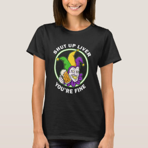 Camiseta Cállate la vida eres buen Gorra de Jester Funny Ma