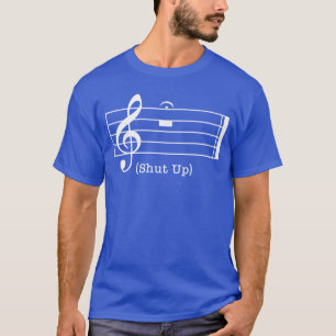 Camiseta Cállate Sonido Nota Musical Amantes de la Música D
