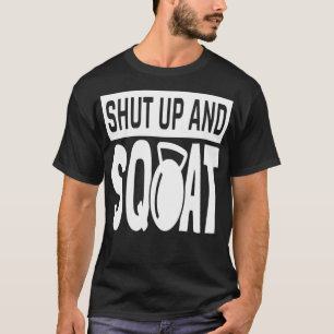 Camiseta cállate y agita a Mens Womens Funny s