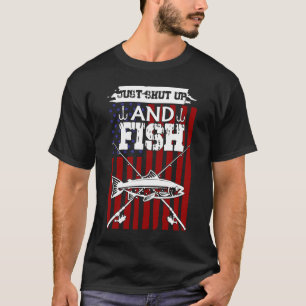 Camiseta Cállate y pesca