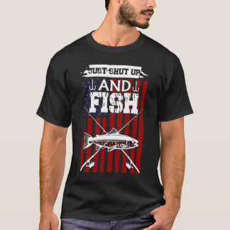 Camiseta Cállate y pesca