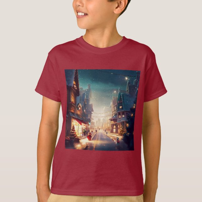 Camiseta Calle 2 de la ciudad de los navidades (Anverso)