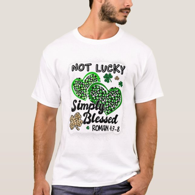 Camiseta Calle Afortunado Simplemente Bendito (Anverso)
