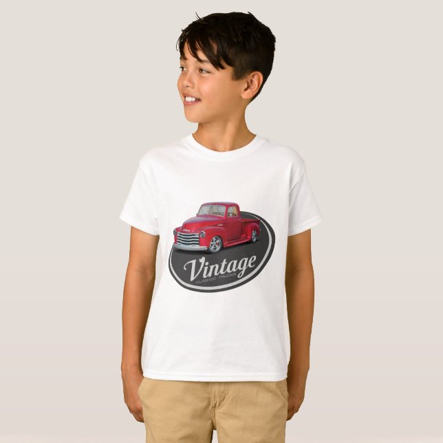 Camiseta Calle americana Rod del vintage (Anverso completo)