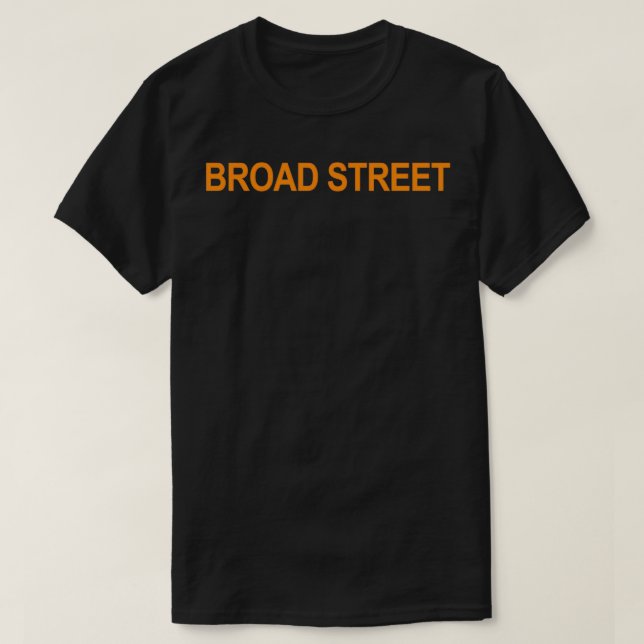 Camiseta Calle Broad (Diseño del anverso)
