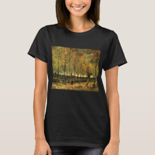 Camiseta Calle con álamos por Vincent van Gogh
