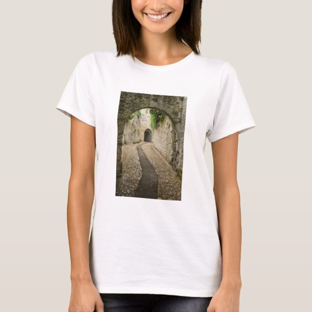 Camiseta Calle de adoquines gris, Francia (Anverso)