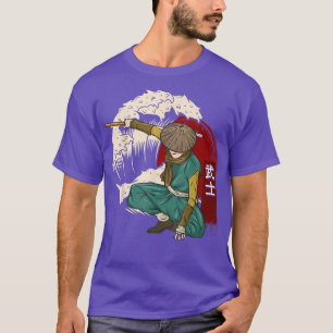 Camiseta Calle de cultura japonesa estética de Samurai