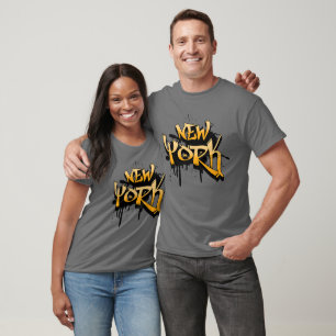 Camiseta Calle de Grafitis de Nueva York