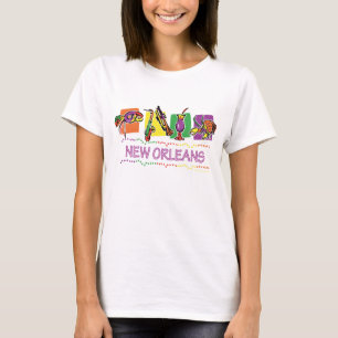 Camiseta Calle de New Orleans - de Borbón