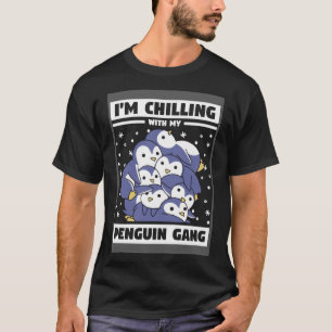 Camiseta Calle de pandillas pingüino para los aficionados a