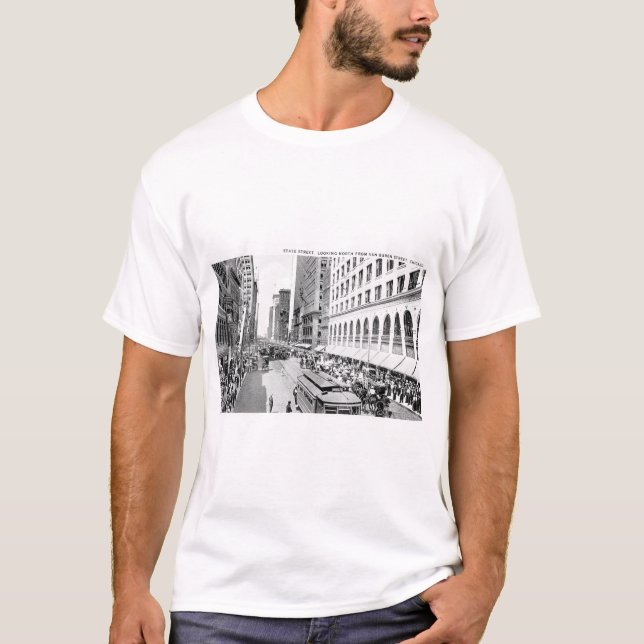 Camiseta Calle del estado, Chicago, Illinois (Anverso)