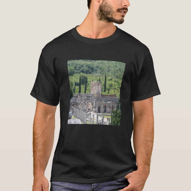 Camiseta Calle del puerto hacia la biblioteca Celsus Ephesu (Anverso)