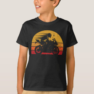 Camiseta Calle deportiva de motociclismo de Carreras retro 