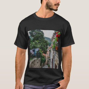 Camiseta Calle estrecha de piedra en Dubrovnik