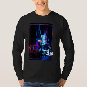 Camiseta Calle Futurista Cyberpunk Lofi