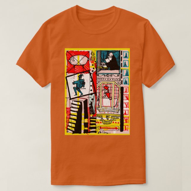 CAMISETA CALLE KAOS (Diseño del anverso)
