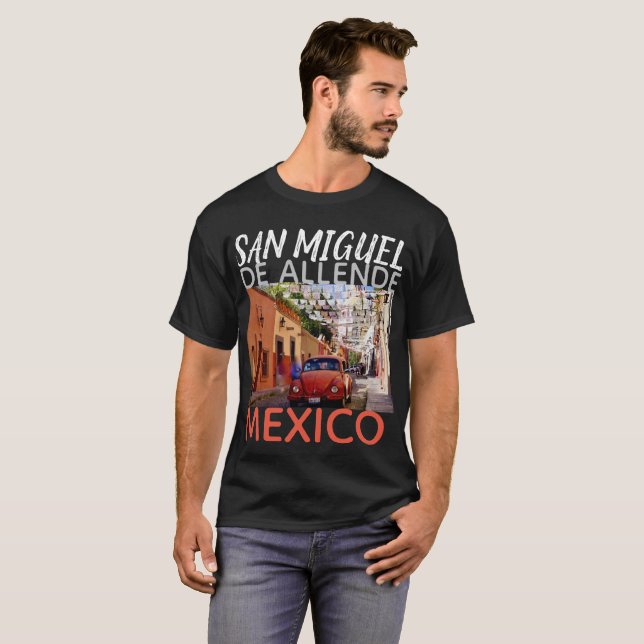 Camiseta Calle lateral San Miguel de Allende México (Anverso completo)