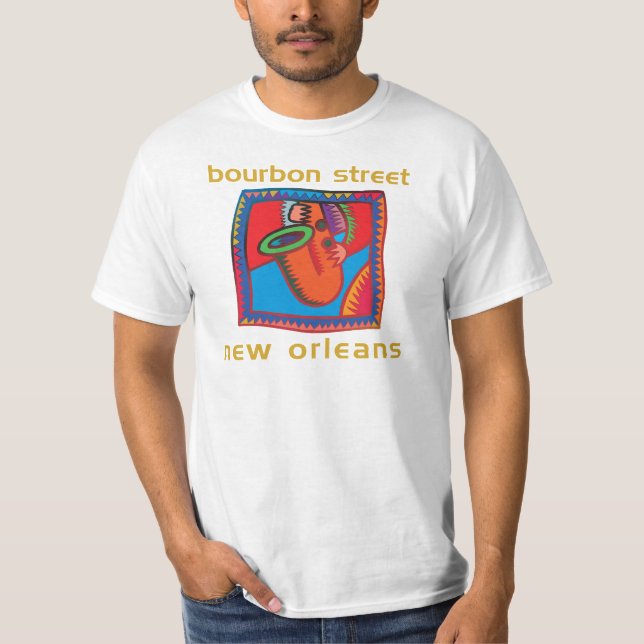 Camiseta Calle New Orleans de Borbón (Anverso)