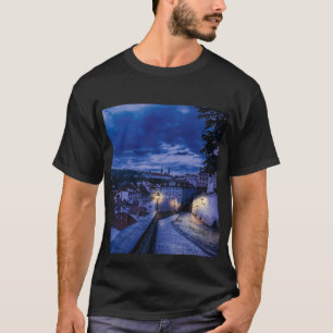 Camiseta Calle nocturna de Praga