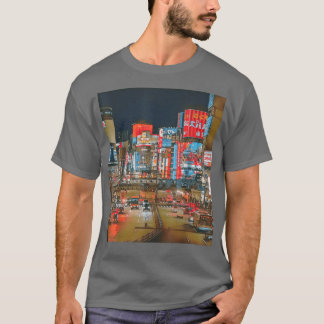Camiseta Calle nocturna de Tokio