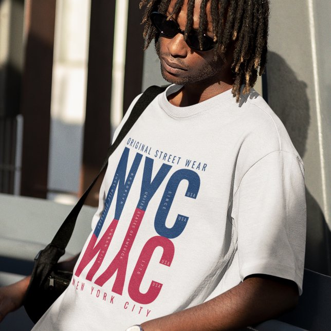 Camiseta Calle original en Nueva York (New York City Street Wear. )