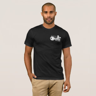Camiseta Calle para dirigirse el logotipo blanco