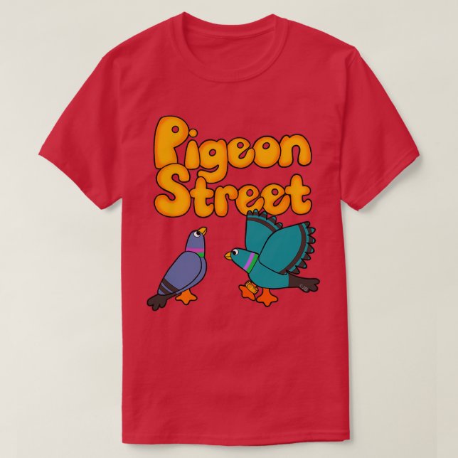 Camiseta Calle Pigeon (Diseño del anverso)
