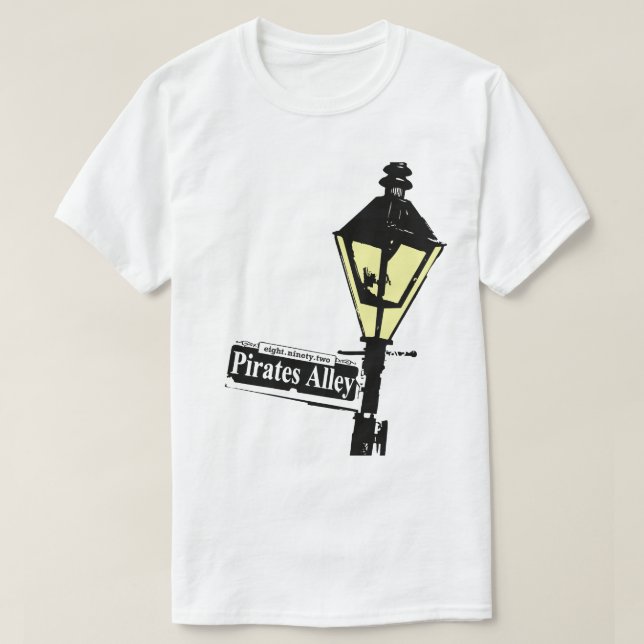 Camiseta Calle Pirates 892 (Diseño del anverso)