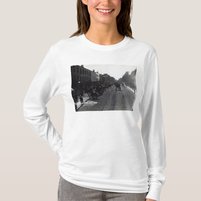 Camiseta Calle principal de Kensington, Londres (Anverso)