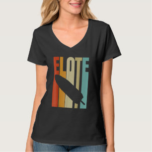 Camiseta Calle Retro Elote Comida Mexicana Corn