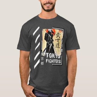 Camiseta Calle Samurai Ronin Ropa Japón Ropa estilo Tokio