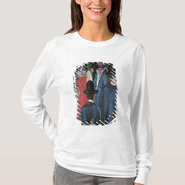 Camiseta Calle Scene, 1913 de Berlín (Anverso)