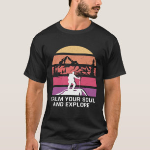 Camiseta Calle su alma y explore Camping Camper H