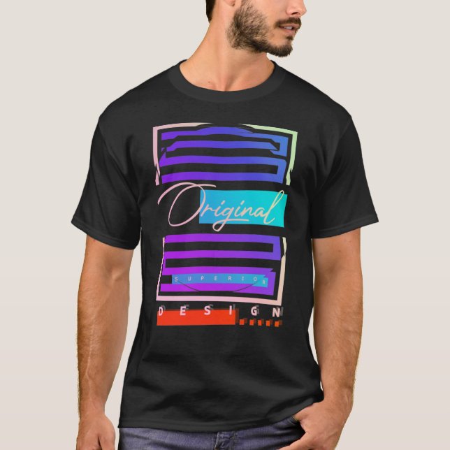 Camiseta Calle urbana retro (Anverso)
